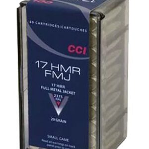 CCI 0055 17HMR 20 FMJ 50/40