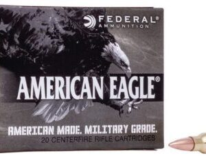 Federal American Eagle 223Rem 55GR FMJ 500Rd Case